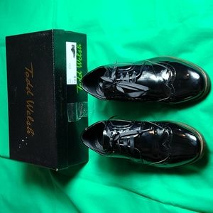 Men's Black Patton Leather Dress Shoes